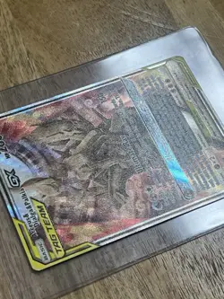 Arceus & Dialga & Palkia GX 221/236 Cosmic Eclipse Alternate Art Pokemon TCG NM - Image 3