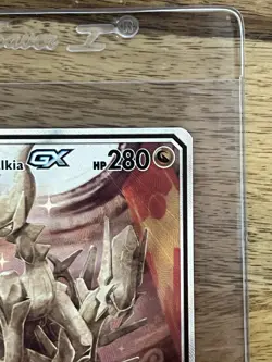 Arceus & Dialga & Palkia GX 221/236 Cosmic Eclipse Alternate Art Pokemon TCG NM - Image 5
