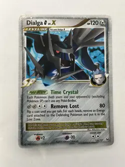 Dialga [G] LV.X Platinum 122/127 Holo Rare Pokemon TCG LP - Image 1