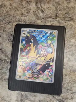 Pokemon TCG Iono's Kilowattrel 163/159 Journey Together Illustration Rare - Image 1