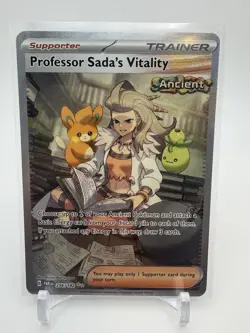 Professor Sada's Vitality 256/182 Paradox Rift Special Illustration Pokemon NM - Image 1