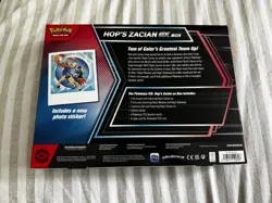 Pokemon TCG Hop's Zacian ex Box Sealed - Image 2
