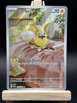 Pokemon TCG IR Yamper 099/094 Phantasmal Flames English - Image 2