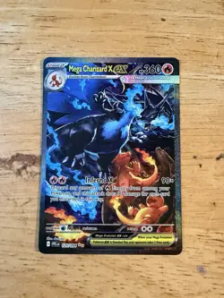 Mega Charizard X EX 125/094 Me02 Phantasmal Flames Holo 360 HP English Rare - Image 3