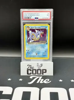 Pokemon Dark Gyarados Holo Rare Prerelease Promo #8 PSA 7 new slab - Image 1