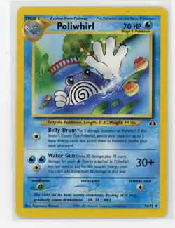 Pokemon TCG - Poliwhirl 44/75 - Neo Discovery - Uncommon - Image 1