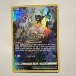 2023 Pokemon Sword & Shield Crown Zenith Galarian Gallery Mew #GG10/GG70 - Image 1