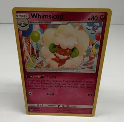 Whimsicott 144/236 SM Unified Minds Regular Rare 80 HP Pokemon TCG - Image 1