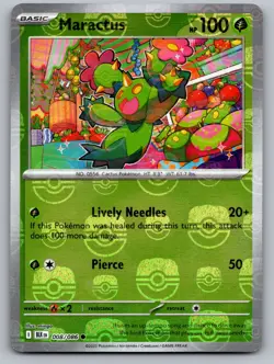Sv: Black Bolt Pokemon TCG Maractus Maste Ball - Image 1