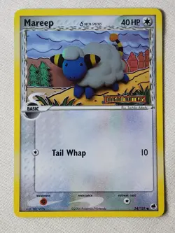 NM Mareep - Reverse Holo #54 Dragon Frontiers Pokemon TCG - Image 1