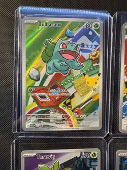 Pokemon TCG First Partner Illustration Collection Kanto Series 1 Full Set of 9 - Image 2