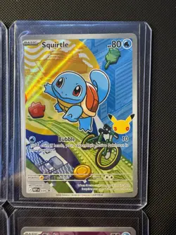 Pokemon TCG First Partner Illustration Collection Kanto Series 1 Full Set of 9 - Image 4