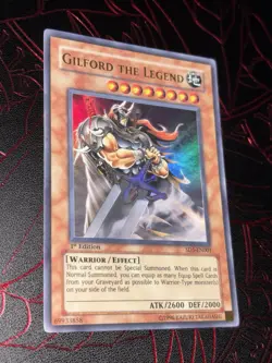 Gilford the Legend SD5-EN001 1st Edition Ultra Rare Yugioh top Zustand - Image 2