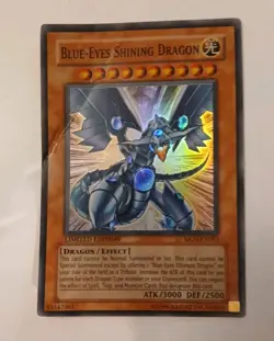 Yu-Gi-Oh Blue-Eyes Shining Dragon Limited Edition MOV-EN001 Konami - Image 2