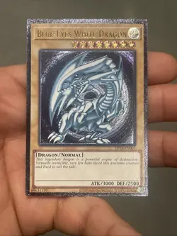 Blues Eyes White Dragon Op28 Ultimate Rare Heavy Stamp - Image 2