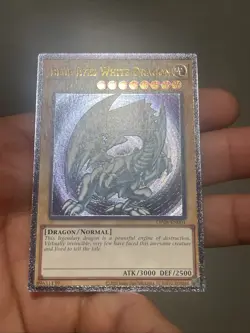 Blues Eyes White Dragon Op28 Ultimate Rare Heavy Stamp - Image 3