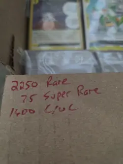 One Piece TCG Bulk Lot - 1600 Common/Uncommon, 2250 Rare, 75 Super Rare - Image 2