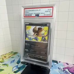 PSA 10 Pidgey Master Ball Reverse Holo 016/165 Japanese Pokemon 151 Sv2a - Image 3