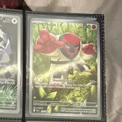 Throh #128/086 Illustration Rare Black Bolt Pokemon TCG cards - Image 1
