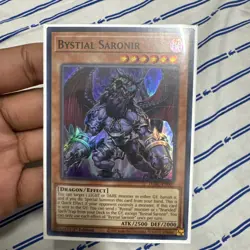 *** BYSTIAL SARONIR *** 1ST EDITION SUPER RARE DABL-EN007 MINT/NM YUGIOH! - Image 1