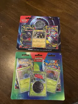 Pokemon TCG 2-Pack Blister Lot Raikou & Vileplume Sealed Promo Packs - Image 1