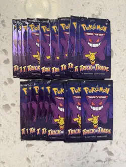 Sealed Packs - 20x Pokemon TCG Halloween 🎃Trick or Trade BOOster Bundle Packs - Image 1