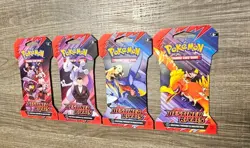 Pokemon TCG Scarlet & Violet Destined Rivals Sealed Booster Sleeve, set of 4,New - Image 4
