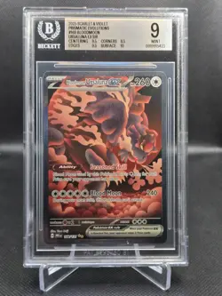 Bloodmoon Ursaluna EX 168/131 SIR BGS 9 Prismatic Evolutions Pokemon TCG - Image 1