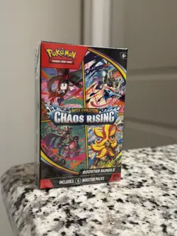 Pokemon TCG Mega Evolution Chaos Rising Sealed Booster Bundle 6 Packs $.99 cents - Image 1