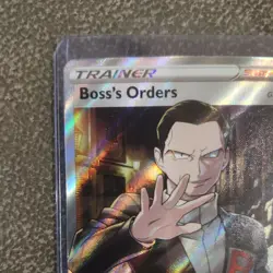 BOSS S ORDER TRAINER SUPPORTER POKEMON #189/192 FROM REBEL CLASH SET - Image 3