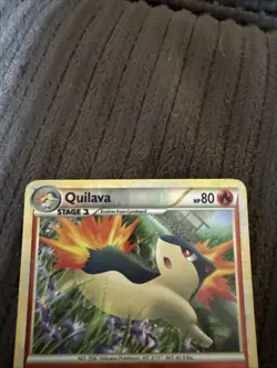 Pokemon| Quilava 49/123 | HeartGold & SoulSilver Uncommon Reverse Holo | LP/MP - Image 3