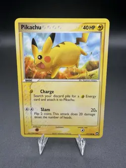 Pokemon TCG Pikachu 57/108 EX Power Keepers common LP - Image 1