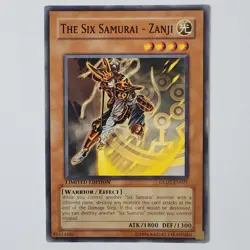 The Six Samurai - Zanji - GLD2-EN021 - NM - Common - Limited - Yugioh - Image 1