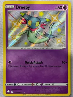 Dreepy SV060/SV122 Shiny Rare Shining Fates Shiny Vault Pokemon Holo Near Mint - Image 1