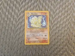 Ninetales Holo Rare Base Set 012/102 Pokemon TCG MP - Image 1