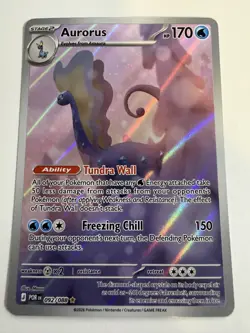 Aurorus - 092/088 - Illustration Rare - Perfect Order - Pokemon TCG NM - Image 1