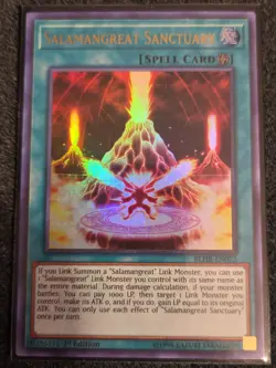 1x (NM) Salamangreat Sanctuary - BLHR-EN072 - Ultra Rare - 1st Edition YuGiOh - Image 1