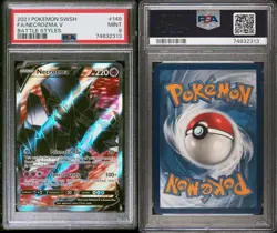 PSA 9 MINT Necrozma V 149/163 Battle Styles Full Art Ultra Rare Holo Pokemon - Image 3