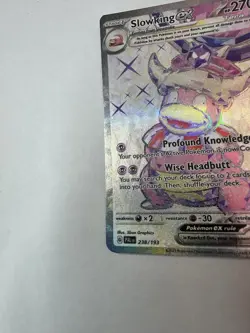 Slowking ex 238/193 Sv02: Paldea Evolved Holo Pokemon TCG Full Art Ultra Rare - - Image 3