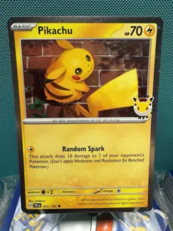 2026 Pikachu 051 Stamped Pokemon Day 30th Anniversary Promo NM 2791 - Image 1