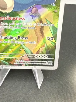 Pokemon 151 Snorlax SVP 051 Black Star ETB Promo Full Art Holo - Image 5