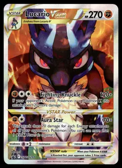 Lucario VSTAR SWSH291 Holo Promo Sword & Shield Promo Pokemon Near Mint - Image 1