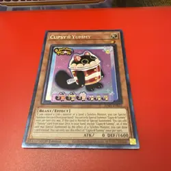 yugioh cupsy yummy collector's rare jush-en016 jush - Image 2