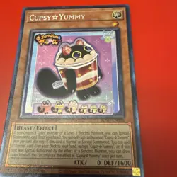 yugioh cupsy yummy collector's rare jush-en016 jush - Image 4