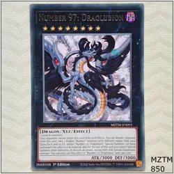 Number 97: Draglubion - MZTM-EN093 - Rare 1st Edition Yugioh - Image 1