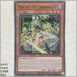 Maliss P Dormouse - CRBR-EN017 - Super Rare 1st Edition Yugioh - Image 1