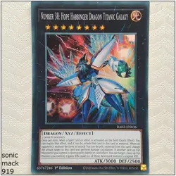 Number 38: Hope Harbinger Dragon Titanic Galaxy - RA02-EN036 - 1st Edit Yugioh - Image 1