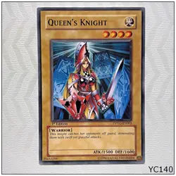 Queen's Knight - DPYG-EN003 - Common 1st Edition Yugioh (B) (YC140) - Image 1