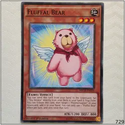 Fluffal Bear - NECH-EN016 - Common 1st Edition Yugioh - Image 1
