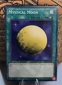 Mystical Moon LOB-EN094 Legend of Blue Eyes White Dragon 25th Ann. Ed. Yugioh! - Image 1